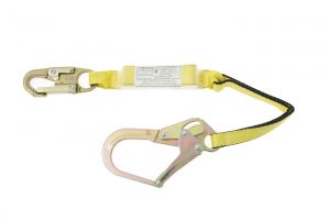 Energy Absorbing Lanyard with Clear Pack and Rebar Hook fall protection equipment
