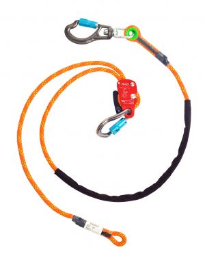 *NEW* RAD Adjustable Rope Safety with Aluminum Swivel Carabiner