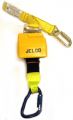 7' Retractable Lanyard on swivel plate with Shock Absorber