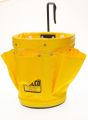 Large Yellow bucket with Black hook