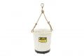12 x 11 white canvas tool bucket