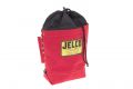 Red Bolt Bag with Draw String Skirt