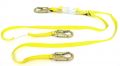 Twin-Leg Energy Absorbing Lanyard with Clear Pack 