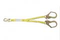 Twin-Leg Energy Absorbing Lanyard with Clear Pack and Form Hook